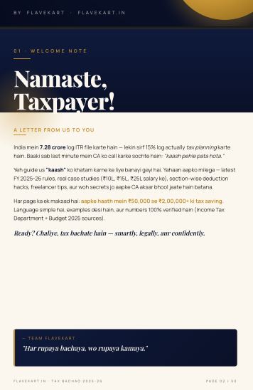 Tax Bachao 2026 | Complete ITR Filing & Tax-Saving Guide - Image 4