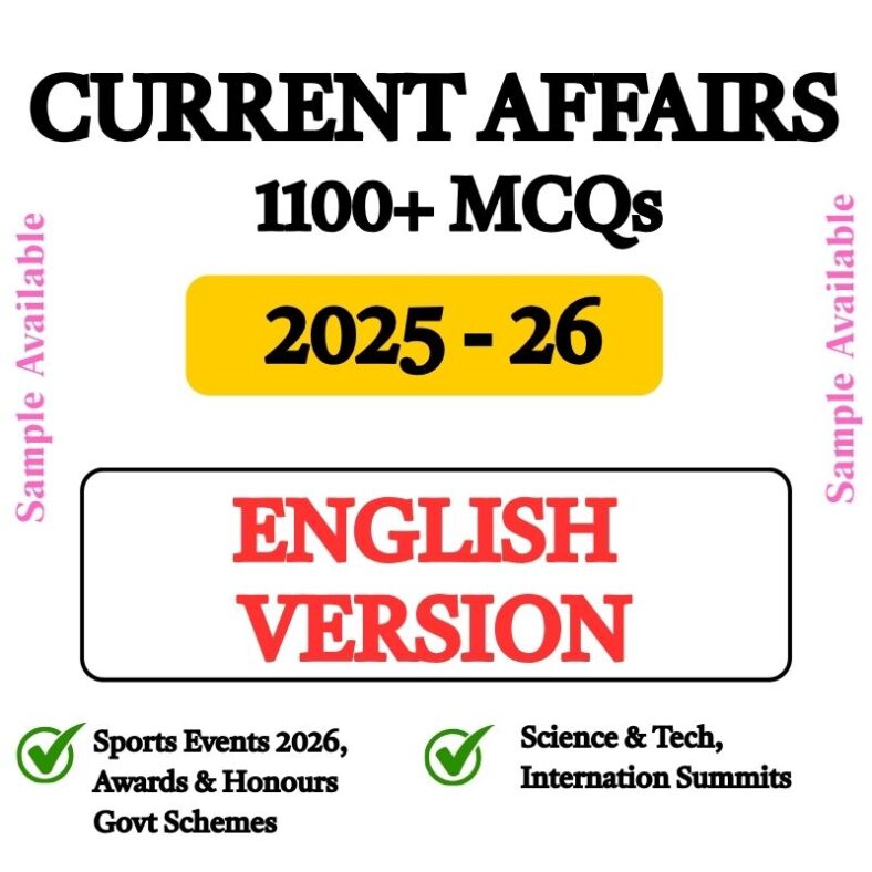 Current Affairs 2026 Premium (English Version)